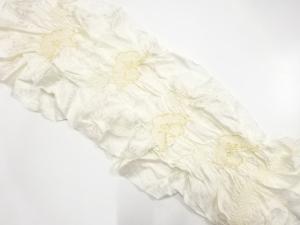 正絹　絞り　帯揚げ